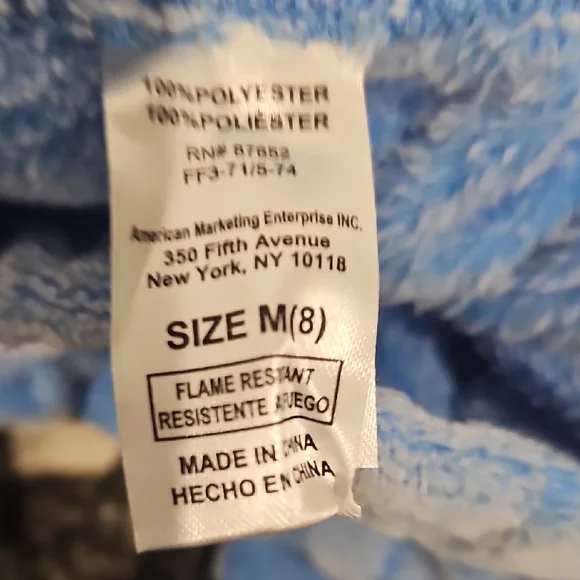 Blue Kids Pajamas Set - Picture 7 of 7